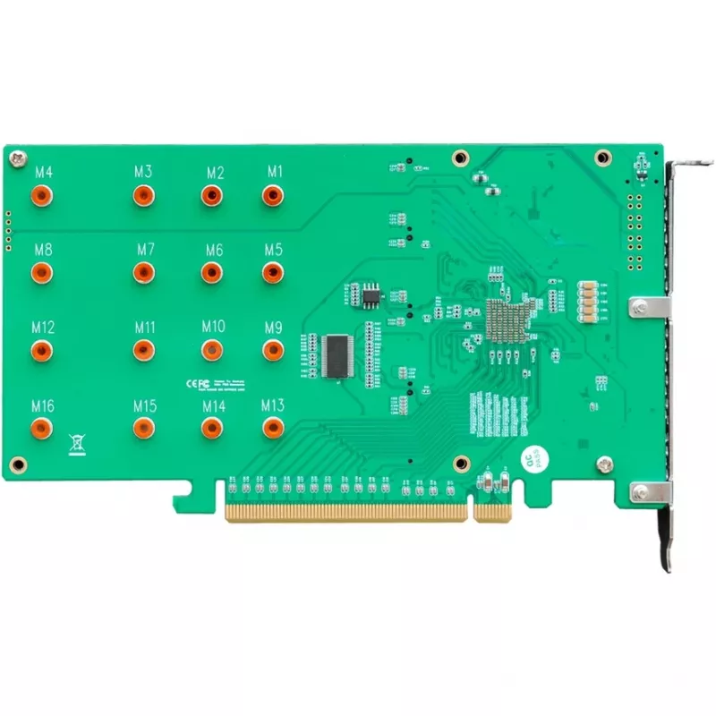 Adaptador de barramento anfitrião HighPoint Rocket 1104 PCI-Ex16v3 – 4x M.2 NVMe – NVMe – PCI-Express