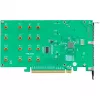 Adaptador de barramento anfitrião HighPoint Rocket 1104 PCI-Ex16v3 – 4x M.2 NVMe – NVMe – PCI-Express