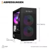 PC de gaming OMEN Desktop GT16-1173ng - AMD Ryzen 7 9800X3D, 64GB RAM, 2TB SSD, Radeon 9700 XT 16G, Windows 11 Home
