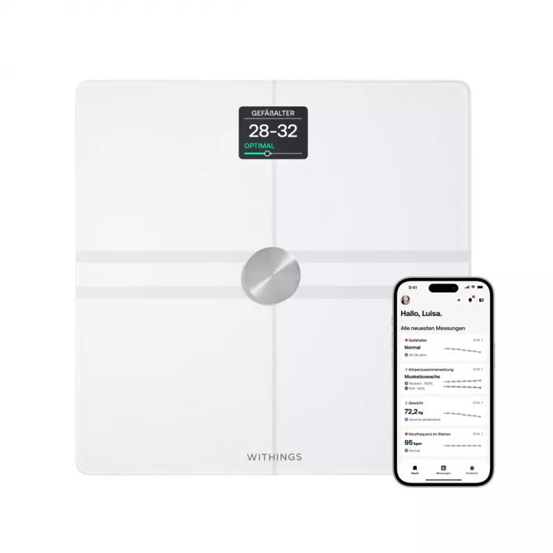 Balança de pessoa eletrónica Withings Body Comp