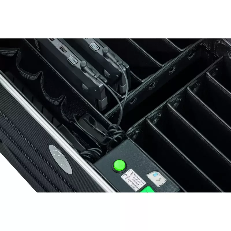 Carrinho multimédia Parat Case N10 preto
