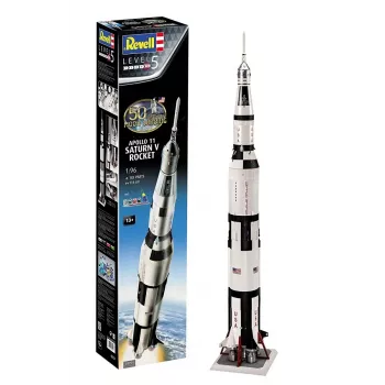 Modelo em plástico alunagem 1/96 Apollo 11 Saturn V