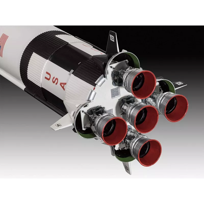 Modelo em plástico alunagem 1/96 Apollo 11 Saturn V