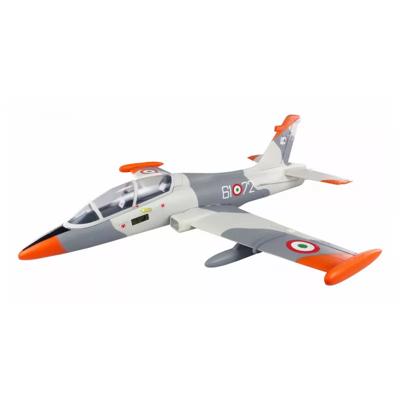 Avião RC Amewi MB-339 motor elétrico modelo, idade recomendada 14+, peso 0,5 kg