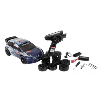 Amewi Polo R WRC, carro de rali, 1:14, 14 anos, 2000 mAh, 1,33 kg