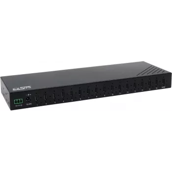Hub USB Exsys EX-12276HMS — Hub USB 3.2 Gen 2 de 16 portas com 16 conectores USB-C