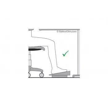 Apoio para pés BakkerElkhuizen Footform Dual