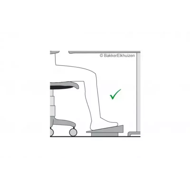 Apoio para pés BakkerElkhuizen Footform Dual
