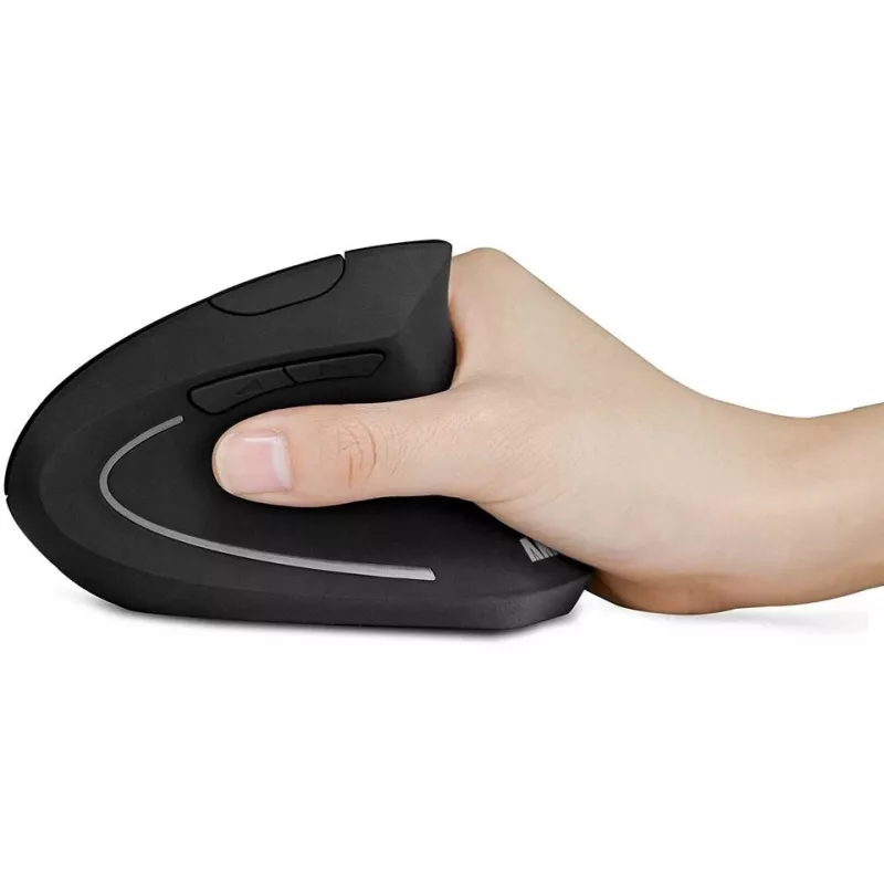 Anker Innovations Anker Vertical Ergonomic - Rato vertical - ótico - 5 botões - sem fios - 2.4 GHz - recetor sem fios (USB) (A7852011)