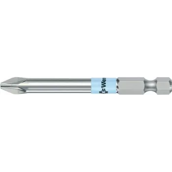 Ponta de chave de fendas Wera Pozidriv PZ2, encaixe 6,3 mm, modelo 05 071085 001