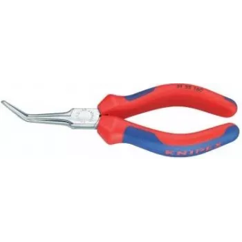 Knipex Pinça de ponta curva para eletrónica e mecânica de precisão 45° 160 mm 31 25 160 (31 25 160)