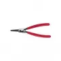 Knipex Alicate para anéis de segurança para anéis exteriores 19–60 mm ponta reta 46 11 A2 (46 11 A2)