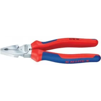 Knipex Alicate universal de força comprimento 180 mm, cromado, bainha multicomponente