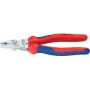 Knipex Alicate universal de força comprimento 180 mm, cromado, bainha multicomponente