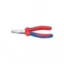 20 02 140, Pinça de ponta fina, aço cromo-vanádio, plástico, azul, vermelho, 14 cm, 137 g