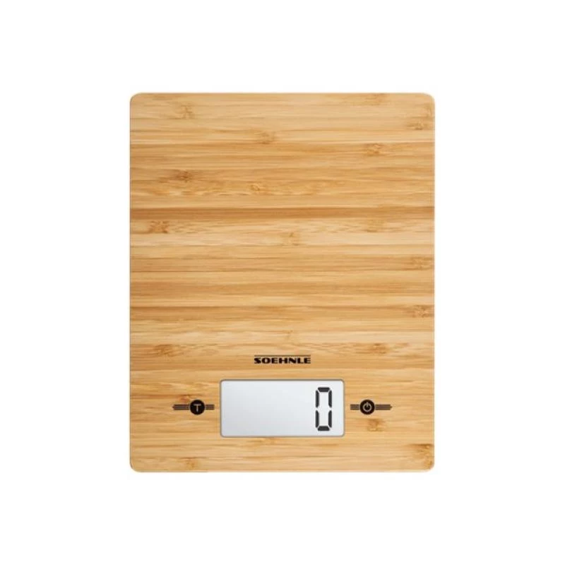 Balança de cozinha eletrónica Soehnle Bamboo Countertop Rectangle