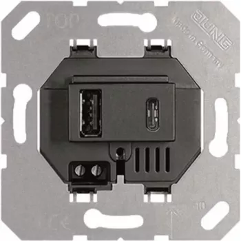 Carregador USB Jung USB15CASW (USB15CASW)