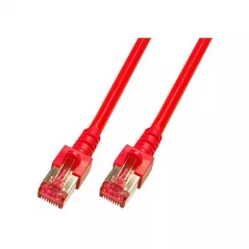 Cabo de rede EFB Elektronik 3m RJ-45 Cat6 vermelho