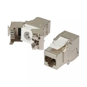 Módulo Keystone EFB Elektronik E-20072 plano prateado RJ-45