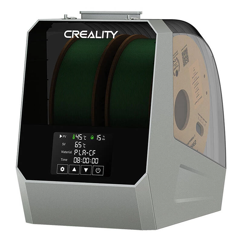 Secador de filamento Creality Space Pi Plus — cinzento, para filamentos de impressora 3D, 1 peça