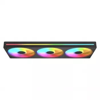 Ventoinha COUGAR Unity360-FB Single-Frame 360 ARGB PWM Reversed, 120 mm, 700–1600 rpm, FDB, Preto