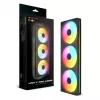 Ventoinha COUGAR Unity360-FB Single-Frame 360 ARGB PWM Reversed, 120 mm, 700–1600 rpm, FDB, Preto
