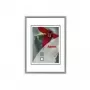 hama moldura Sevilla decor, 21,0 x 29,7 cm, prateado mate, para formato de imagem 15 x 20 cm com passe-partout