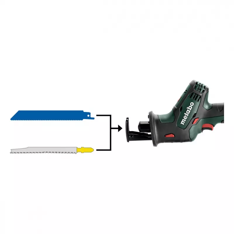 Metabo SSE 18 LTX Compact Serra sabre a bateria, 602266840