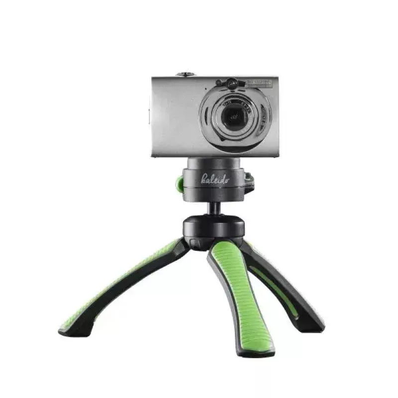 Tripé Mantona 21407 para smartphone e câmara digital preto verde