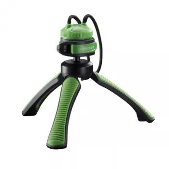 Tripé Mantona 21407 para smartphone e câmara digital preto verde