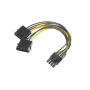Akasa - adaptador de fonte de alimentação - 4-PIN