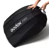 Softbox Godox P90L 90cm preto nylon poliéster com difusores