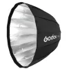 Softbox Godox P90L 90cm preto nylon poliéster com difusores