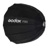 Softbox Godox P90L 90cm preto nylon poliéster com difusores