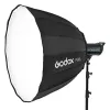 Softbox Godox P90L 90cm preto nylon poliéster com difusores