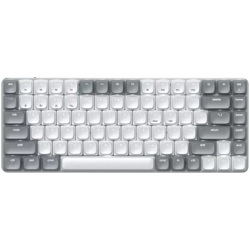 SATECHI SM1 teclado mecânico fino retroiluminado Bluetooth (Light) - US English
