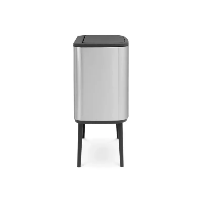 Balde do lixo Brabantia 316227 34L retangular plástico aço inoxidável