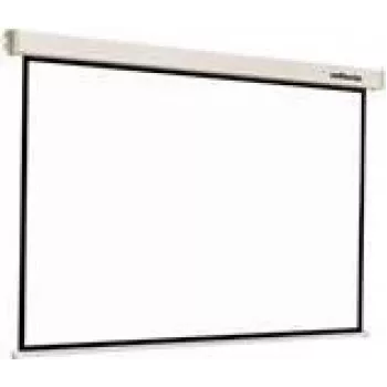 Tela de projeção REFLECTA Crystal-Line Rollo lux 160 x 160 (visível 156 x 156 cm, 1:1, quadrada, preto/branco)