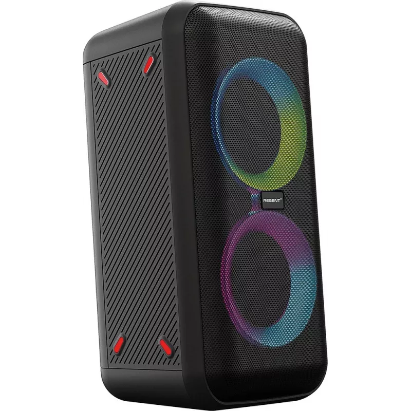 Altifalante Bluetooth FERGUSON REGENT Power Audio 400BT RGB 60W FM USB AUX DSP preto