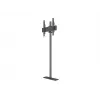 Suporte de chão MULTIBRACKETS M Single Pole Floormount Pro para ecrãs de 32″–65″, 50 kg, VESA 100×100–400×400, inclinação -6°–15°, preto