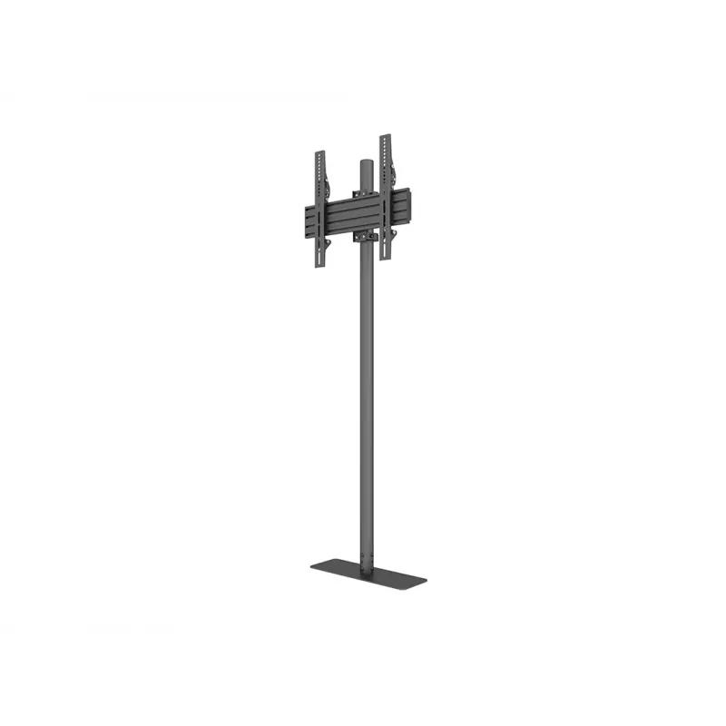 Suporte de chão MULTIBRACKETS M Single Pole Floormount Pro para ecrãs de 32″–65″, 50 kg, VESA 100×100–400×400, inclinação -6°–15°, preto