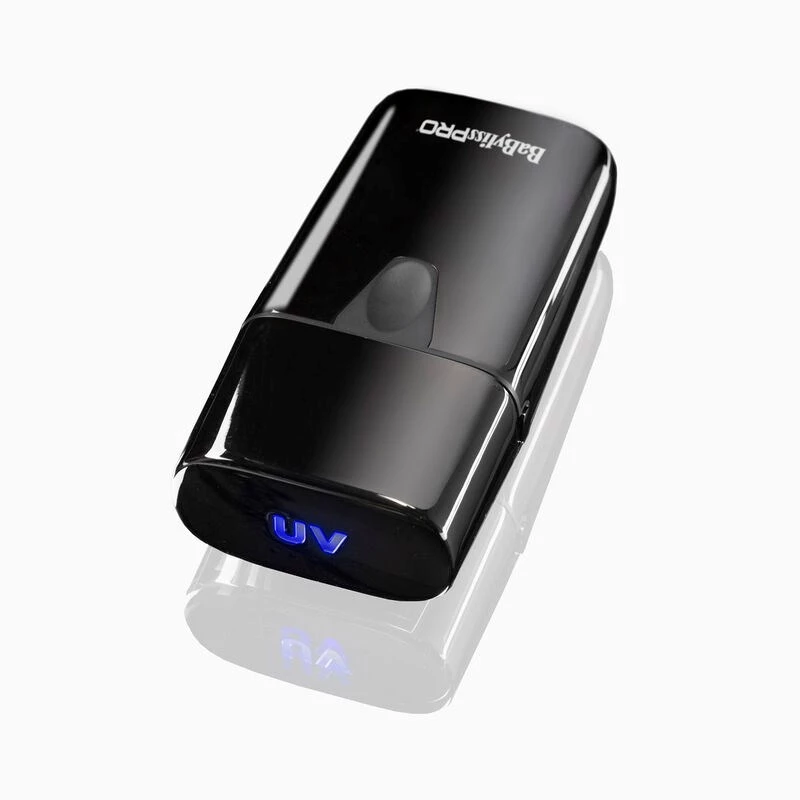 Máquina de barbear elétrica de folha BABYLISS UVFOIL01 — tamanho de viagem, a pilhas