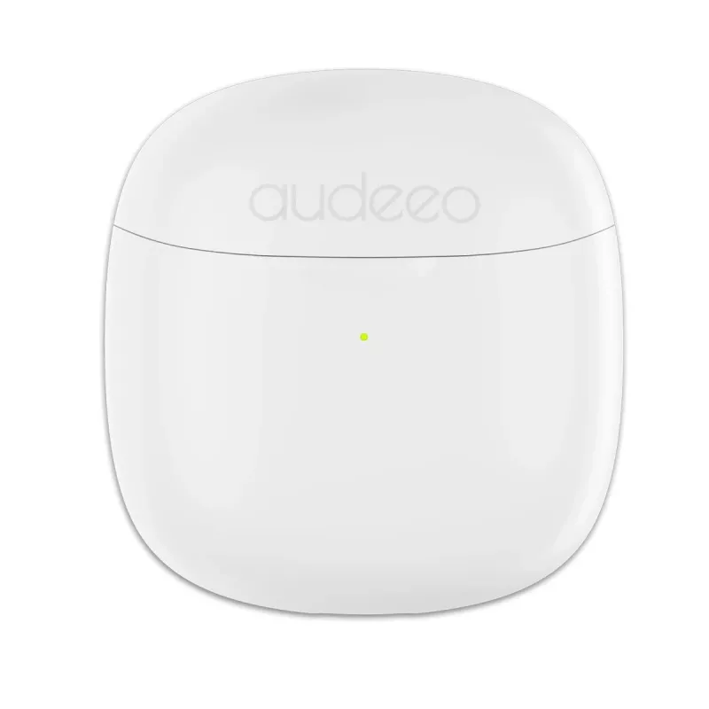 Auscultadores TWS sem fios Audeeo Orbiter II – True Wireless Stereo, branco