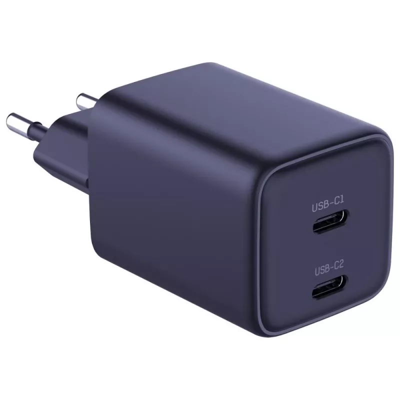 Carregador 3MK Hyper Charger PD 45W GaN QC4+ PPS — Carregador rápido USB-C PD GaN 45W