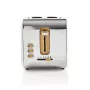 Nedis KABT510EWT Torradeira, 2 ranhuras largas, soft-touch, branca