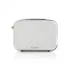 Nedis KABT510EWT Torradeira, 2 ranhuras largas, soft-touch, branca
