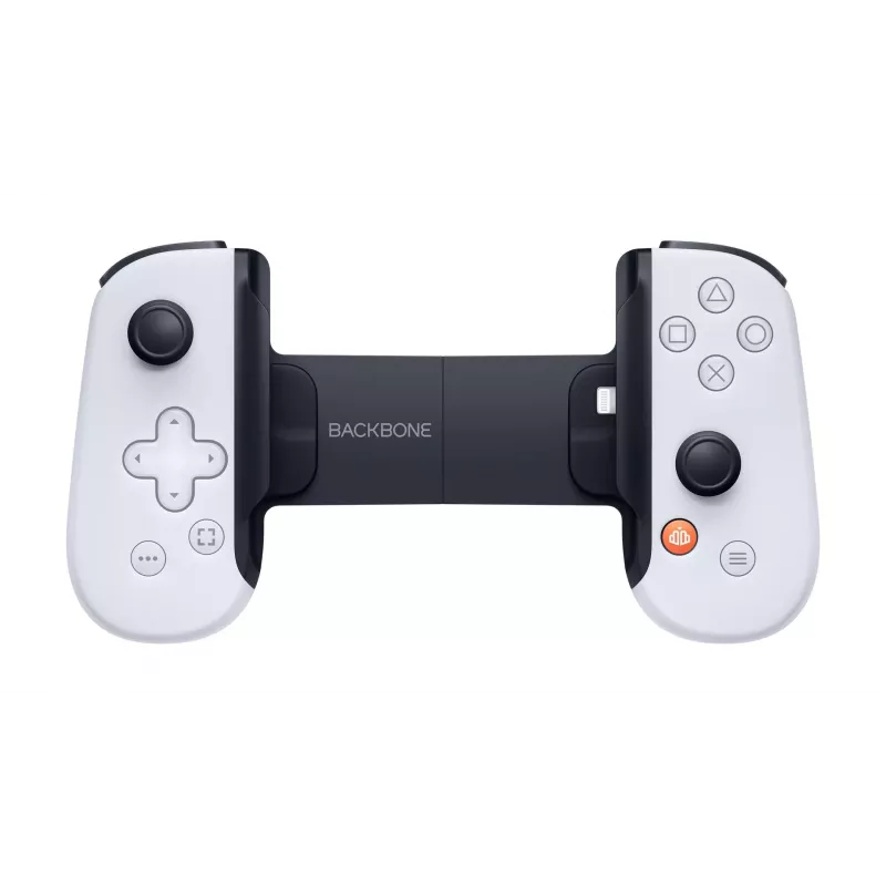 Comando Backbone One for iPhone PlayStation Edition branco – comando com fios Lightning para PC, PlayStation, Xbox, iOS