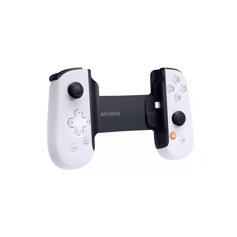 Comando Backbone One for iPhone PlayStation Edition branco – comando com fios Lightning para PC, PlayStation, Xbox, iOS