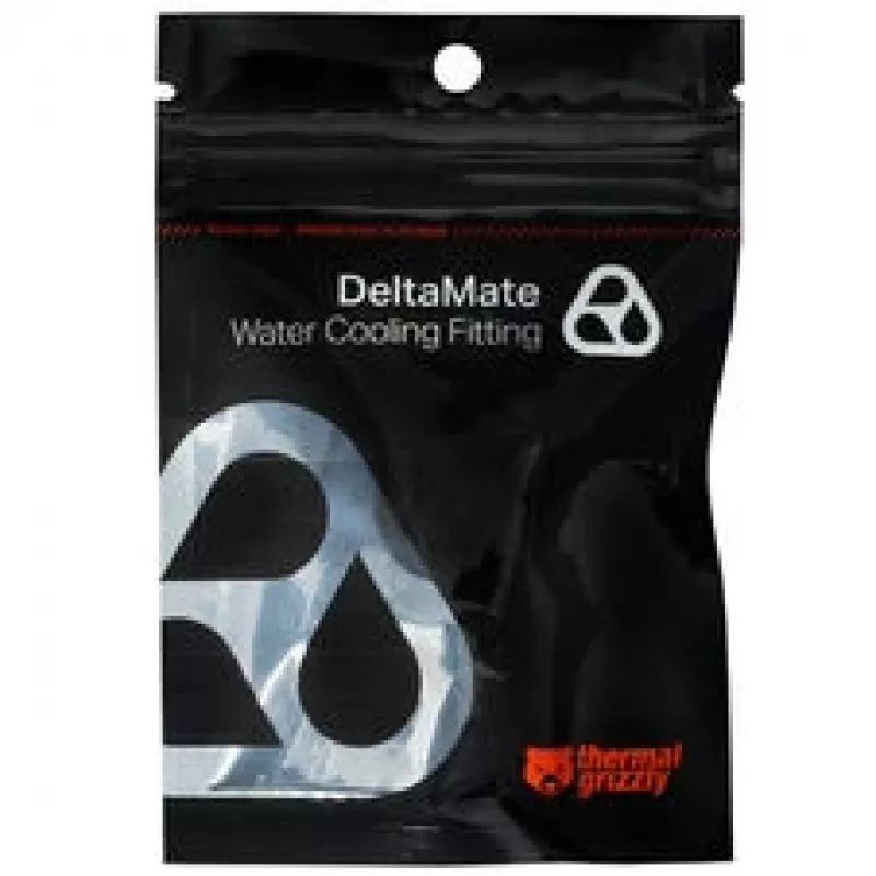 Extensor Thermal Grizzly DeltaMate MM7R – conexão de refrigeração líquida, níquel mate, 1 unid. (TG-DM-FIT-0211)