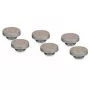 Tampão de fecho Thermal Grizzly DeltaMate - níquel mate (pack de 6) (TG-DM-FIT-6209)